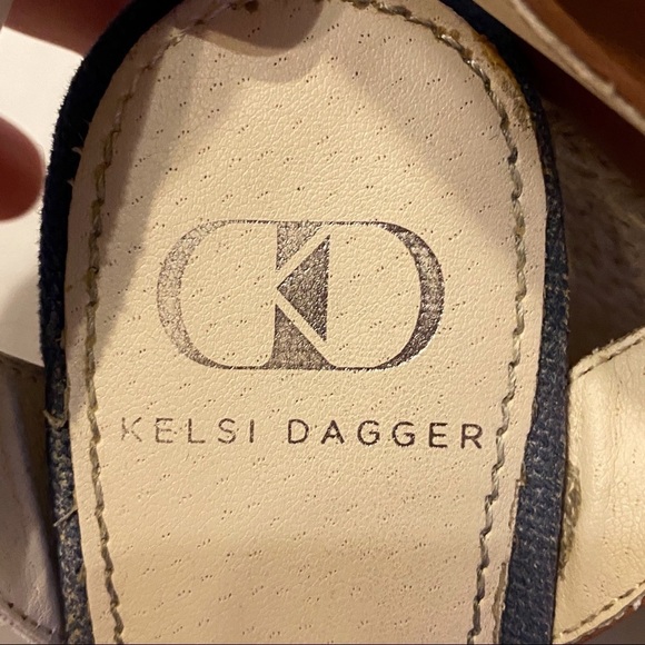 Kelsi Dagger Quinella Wedge Espadrille Size 7.5 - Picture 8 of 9